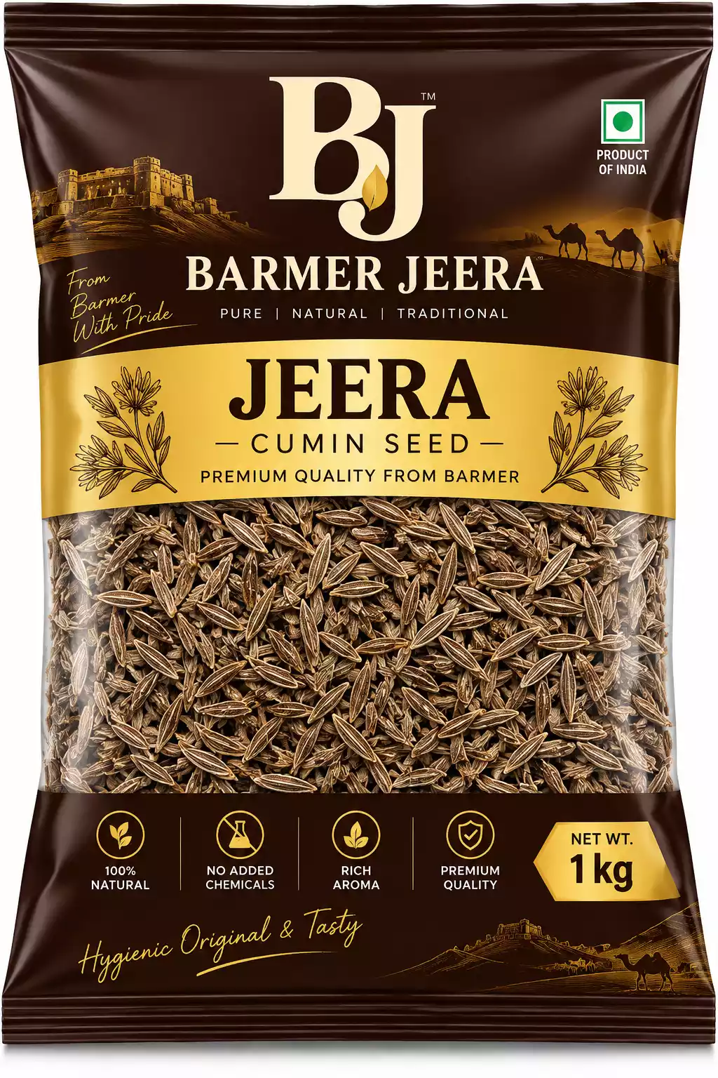 Barmer Jeera 1kg Pack